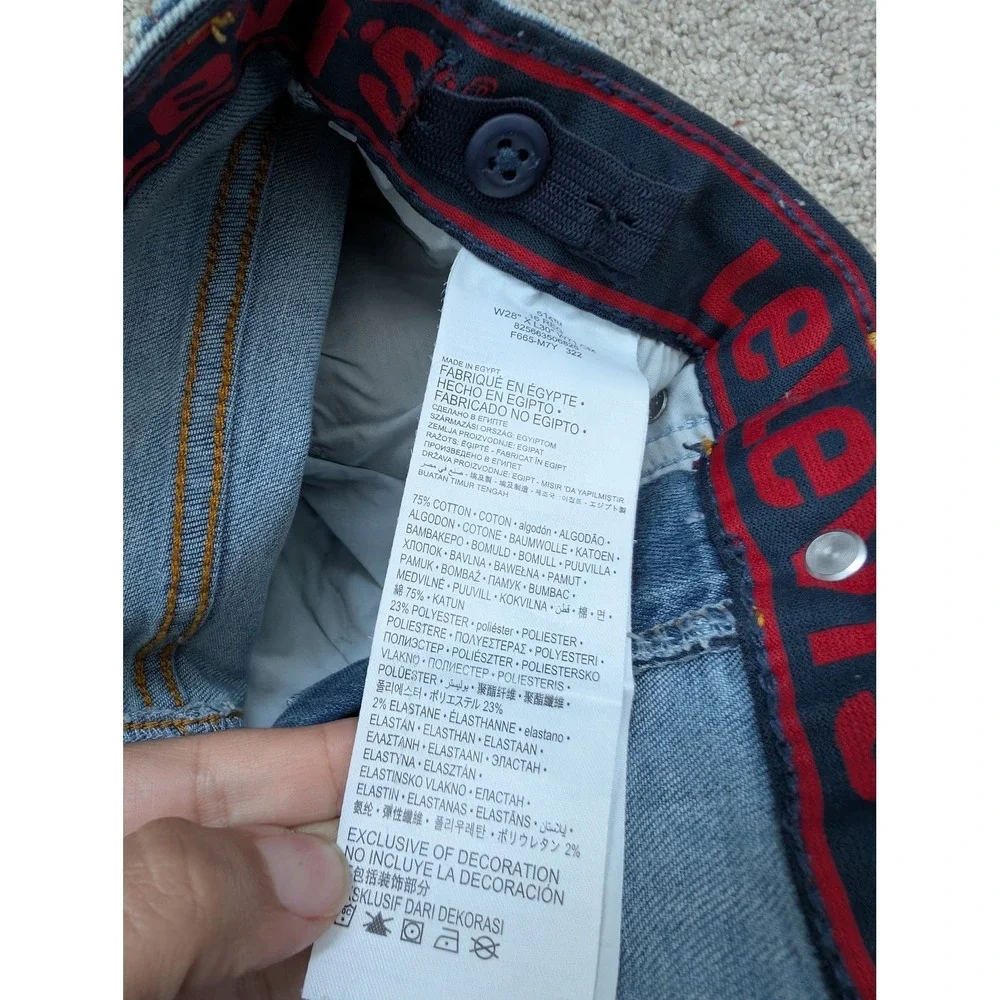 NWT Lot of 3 Levi's 514 Straight Performance Jeans Boys 16 Reg